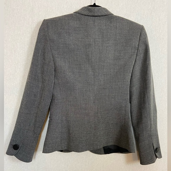 Giorgio Armani grey black designer blazer  Sz 38 - Picture 2 of 13